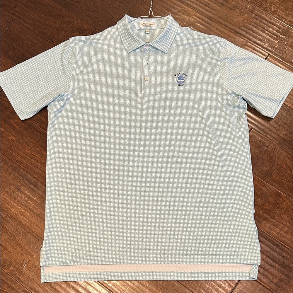 Peter Millar Sky Blue Polo Shirt